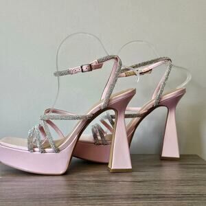 INC International Concepts Ritika Embellished  Platform Dress Sandals Size 9 NWT